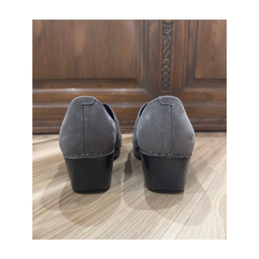 Dansko Tamara Clogs Gray Suede Women's Size 40 / 9.5 - Picture 4 of 9